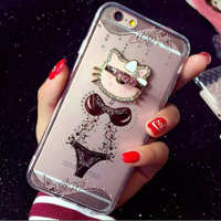 指环外壳_糖衣炮弹魔镜指环 6plus手机壳挂脖