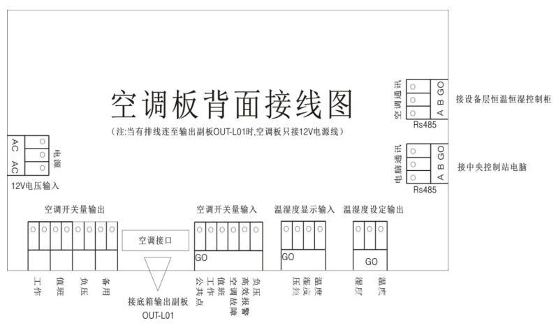 六线空调面板接线图解图片