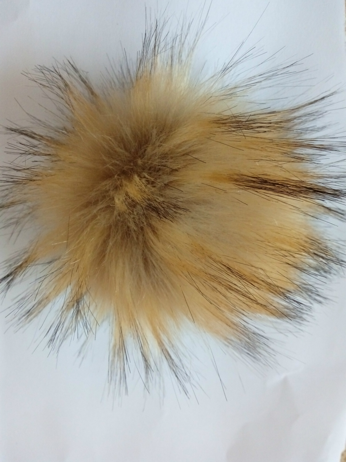 最新外贸仿貉子毛球13cm 针织帽子毛球 钥匙扣挂件鞋子包包辅料