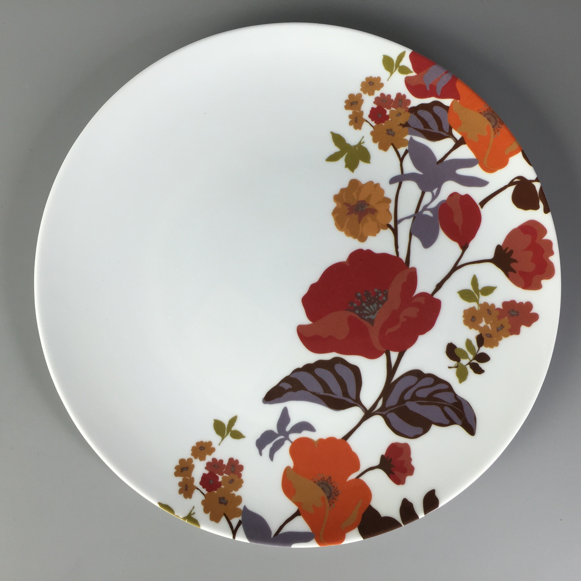 花朵图片 厨房装饰餐盘 密胺餐盘 美耐皿食物盘 四方形 可定制