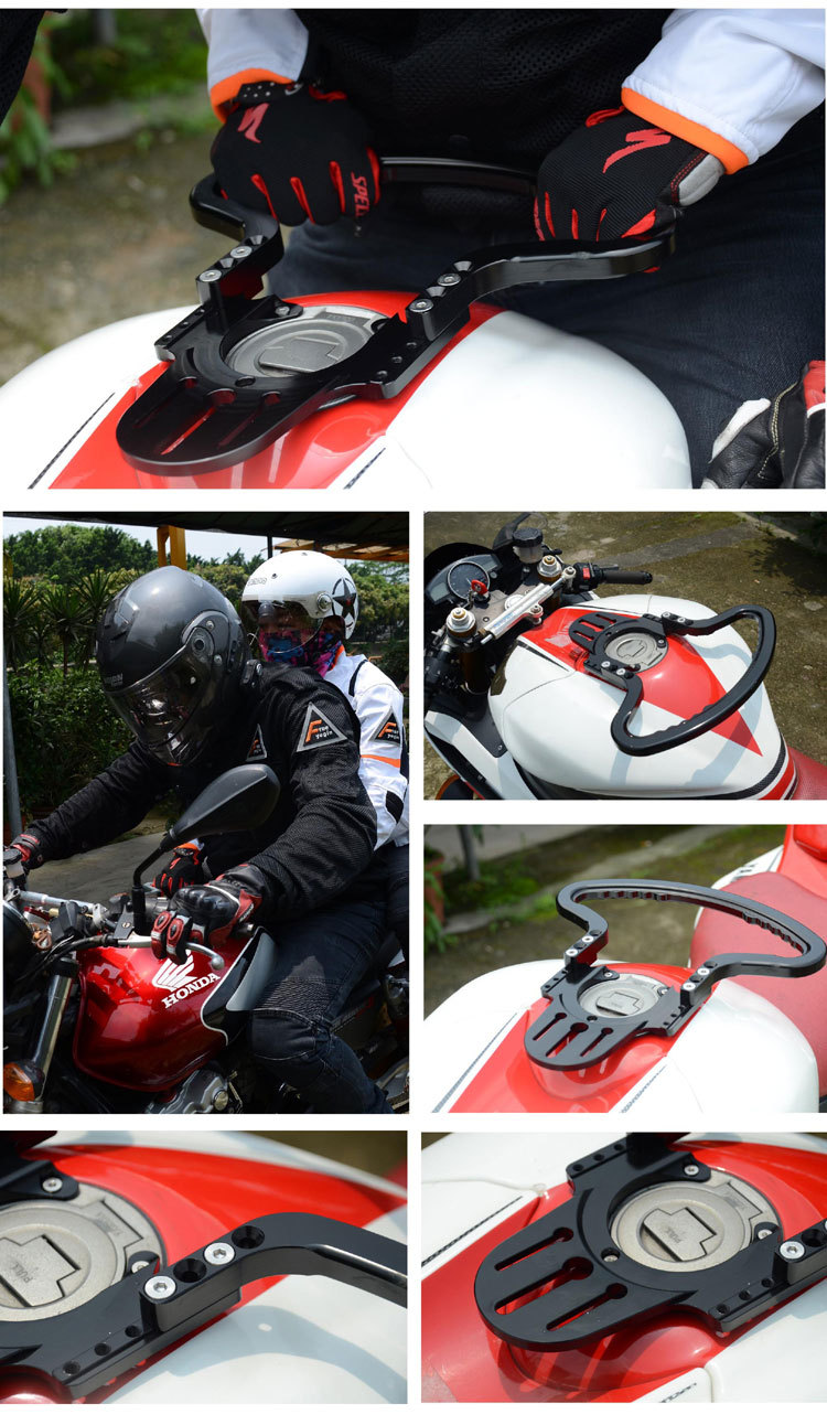 贝纳利摩托车跑车街车后排乘客扶手动功能扶手减轻驾驶员压力