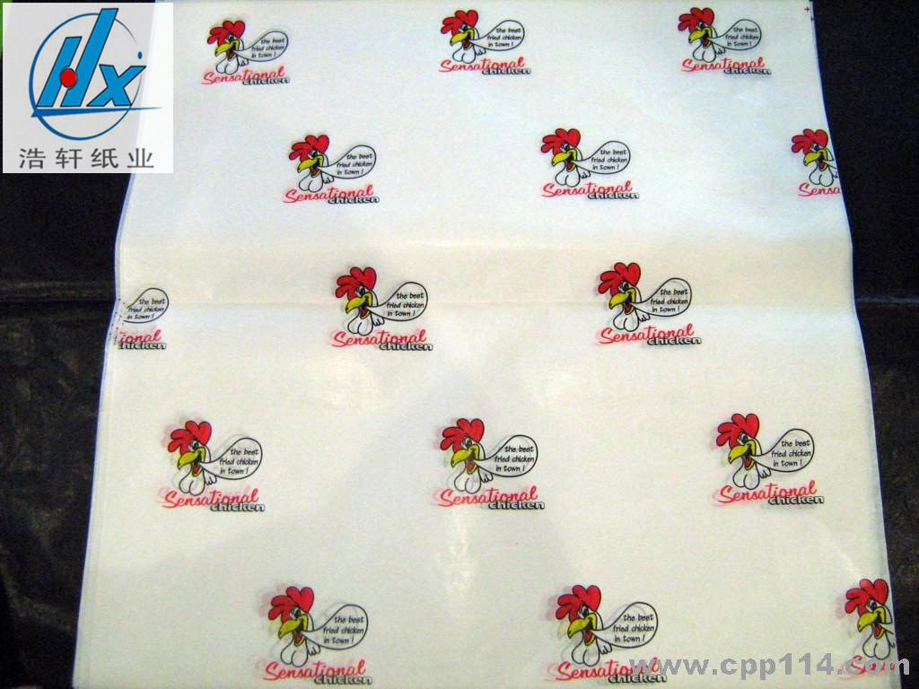 浩轩供应 食品蜡光纸 本白腊光纸 食品级蜡纸 印刷蜡光纸