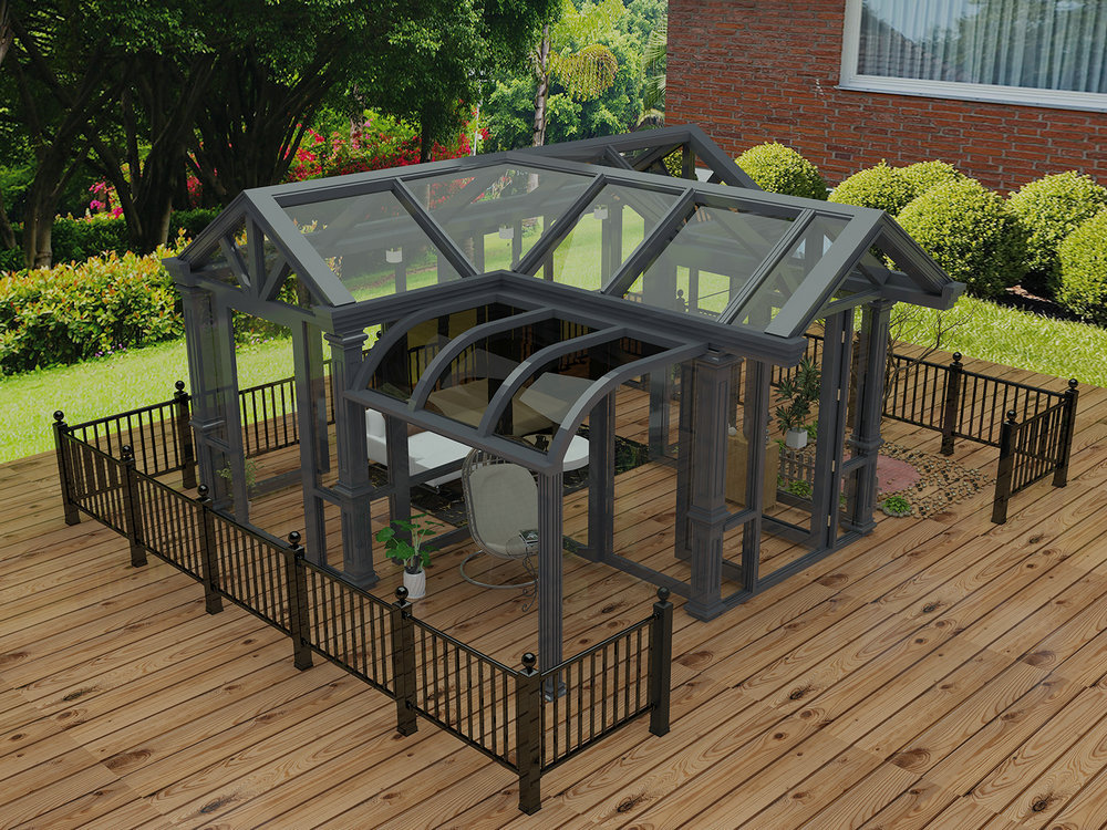 平顶阳光房 斜顶阳光房 异形顶阳光房