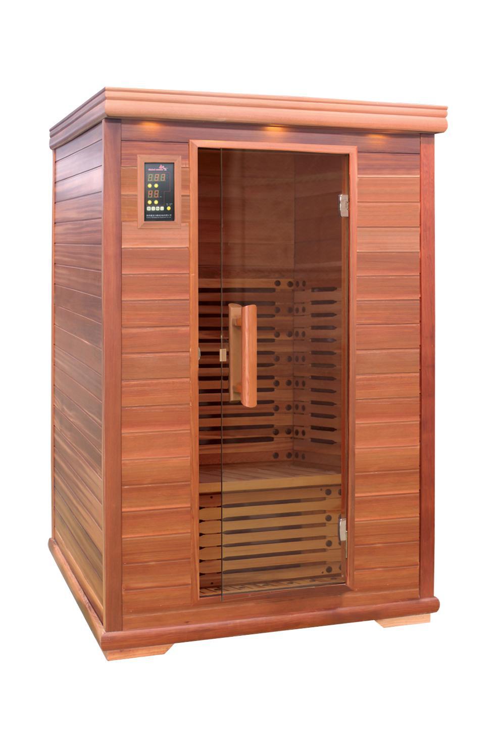 盛乐嘉杉木汗蒸桑拿房家用远红外汗蒸房多规格移动美体塑身桑拿房