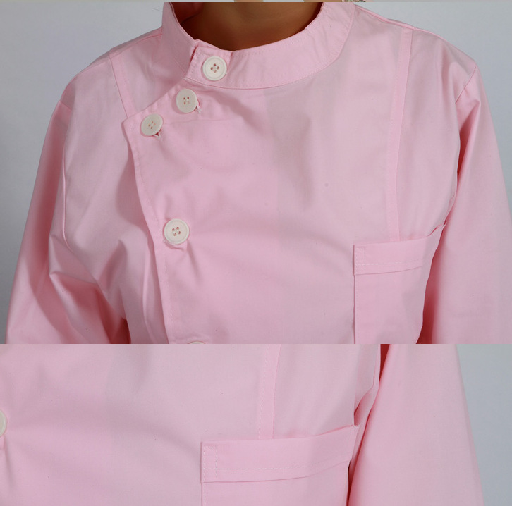 2016圆领护士服女 长袖工作服秋冬装 护士连体工作服套装