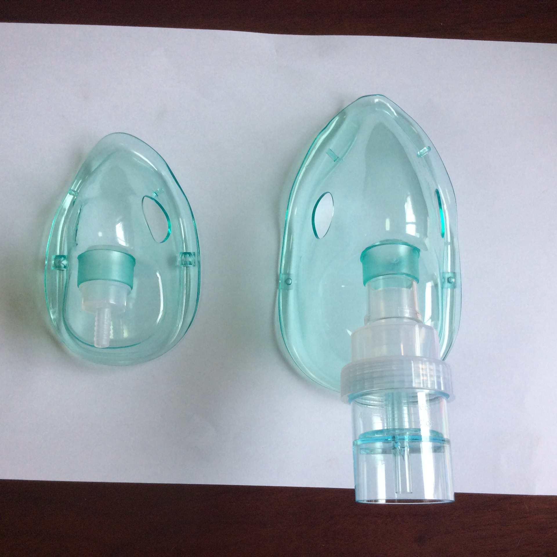 厂家直销面罩式雾化器 一次性使用输氧面罩 雾化面罩模具