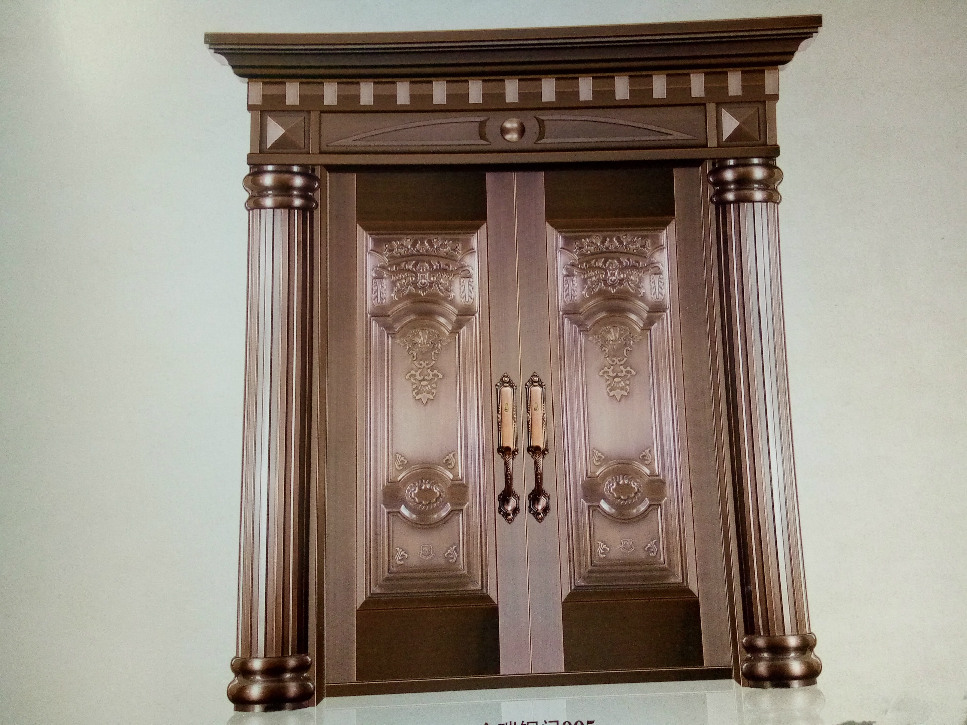 福达康不锈钢门 铜门 仿铜门 高档别墅大门 - 装潢批发交易网