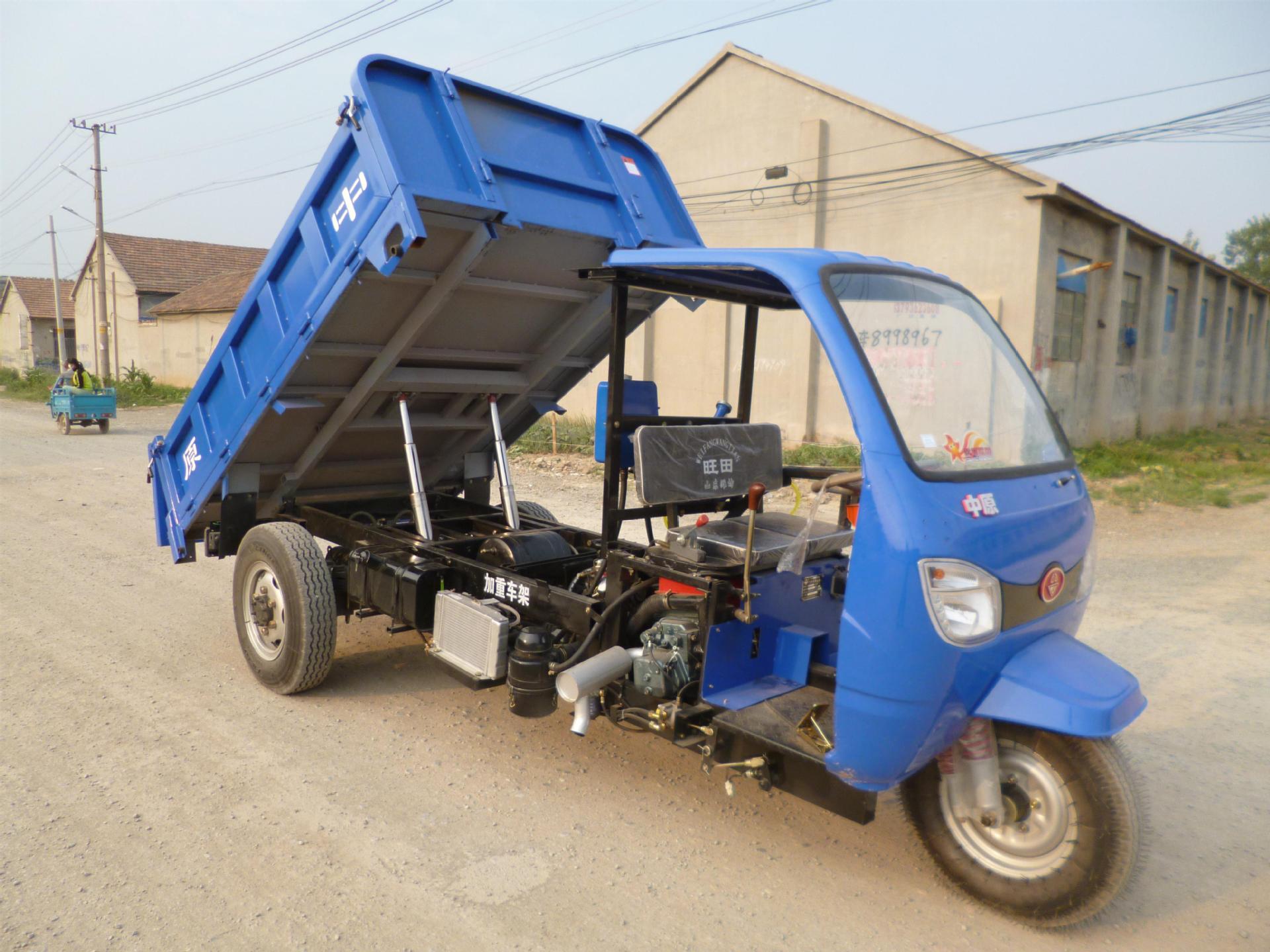 双油顶 简易棚轴传动三轮车 农用自卸三轮汽车 传动轴三轮车柴油