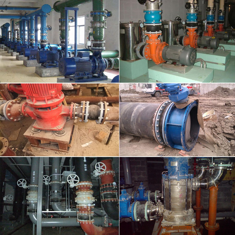 橡胶软接头可曲挠橡胶接头橡胶柔性接头软接头管道减震器