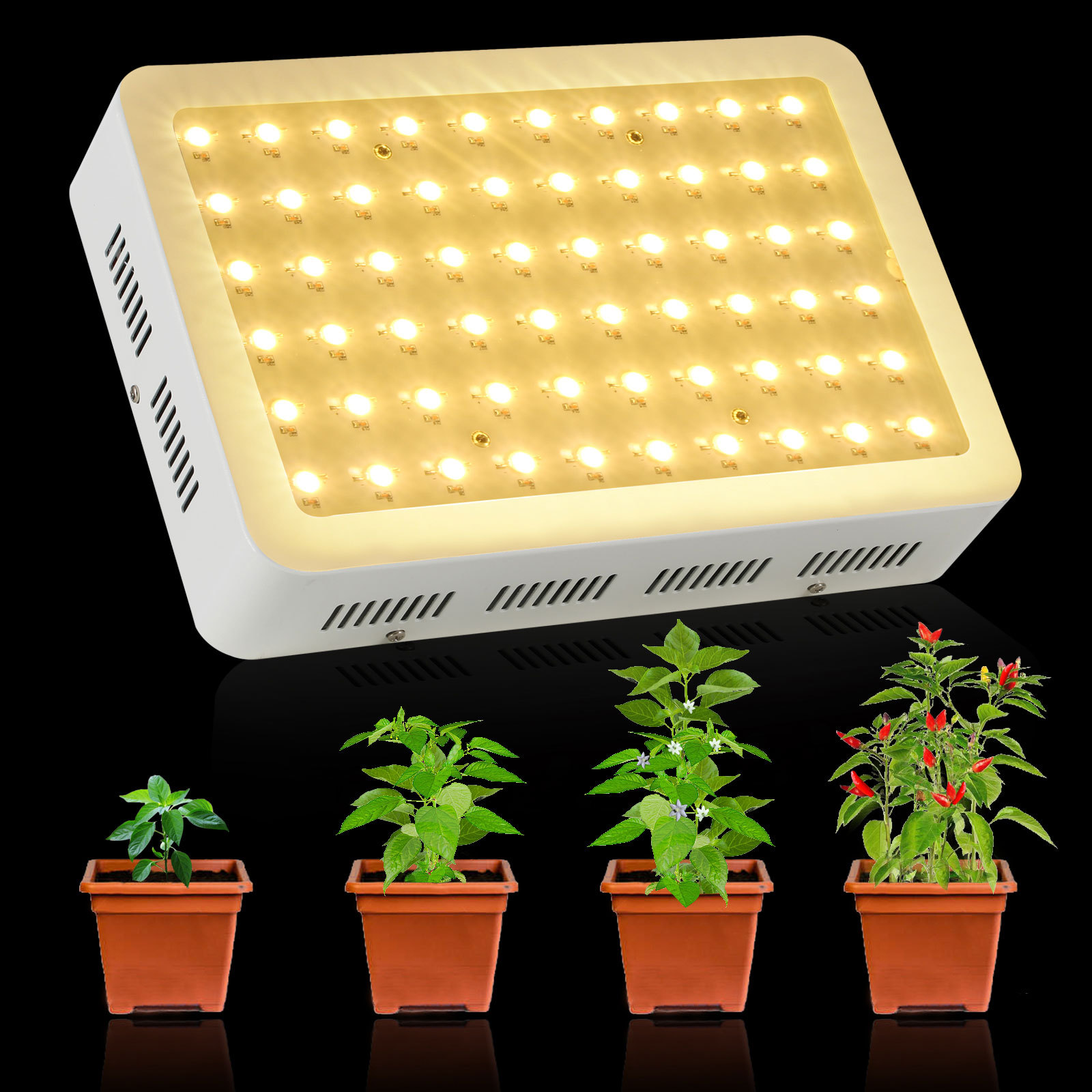 植物生长灯 300w 仿太阳光 全光谱 室内种植补光灯 促进植物生长