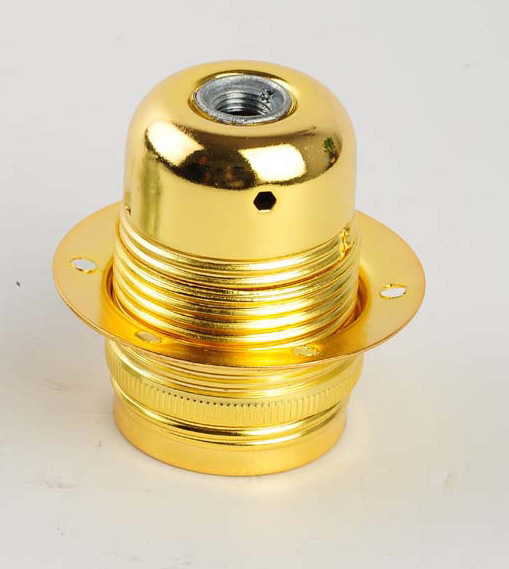 厂家直销 e26 e27金属灯头 铜灯头 铁灯头灯座 vde ul认证