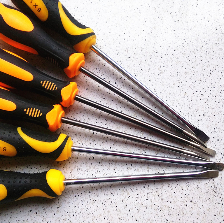厂家直销螺丝刀 十字一字 磁性螺丝刀 塑料柄罗丝刀 - 工具批发网