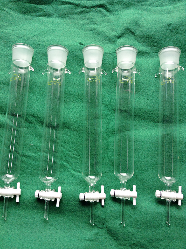 层析柱四氟层析柱砂芯层析柱四氟砂芯层析柱