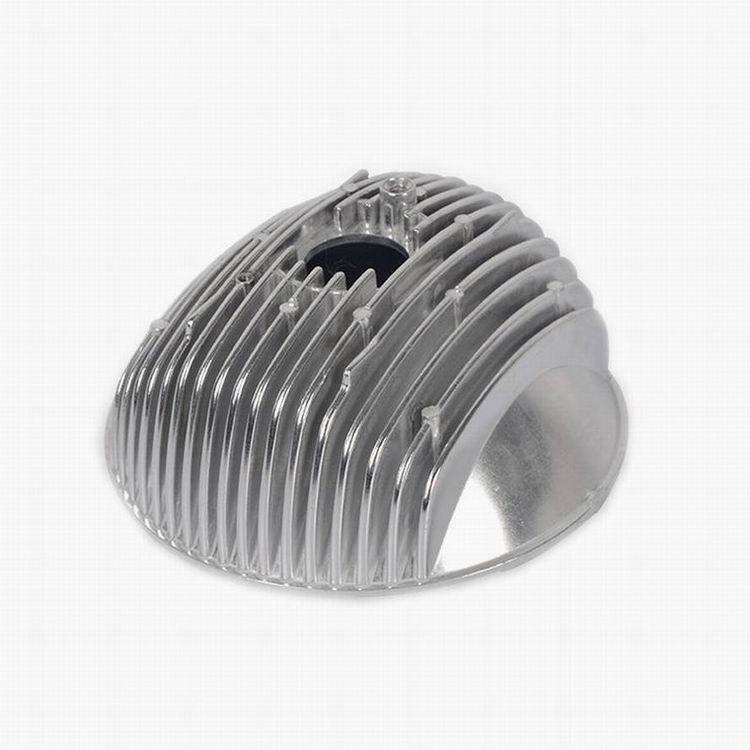 深圳铝合金压铸加工厂灯饰零件代加工压铸件可喷粉喷砂砂光