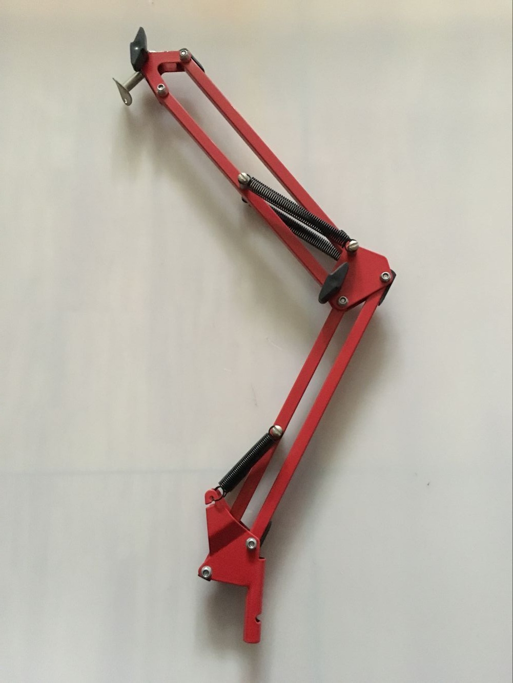 225mm麻雀灯悬臂支架两节折叠简约台灯懒人悬臂支架配件