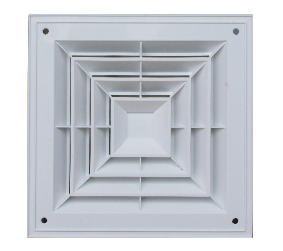吊顶专用pvc通风口空调出风口250250方形