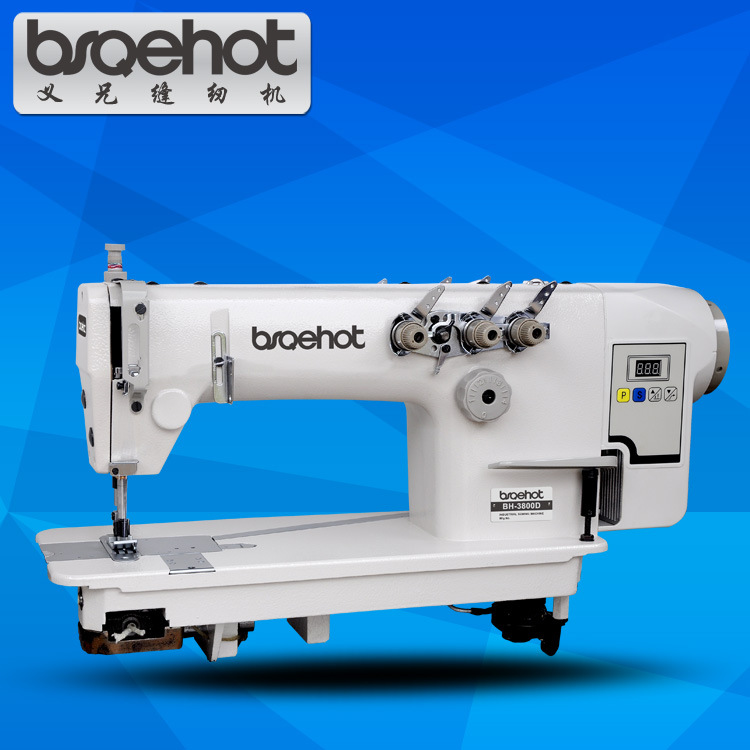 批发3800直驱链式平缝机 工业缝纫机 双针链条机 三针平车链式