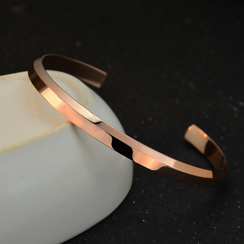 光身316钛钢dw手镯 时尚潮流简单易戴开口手表配饰手饰手环