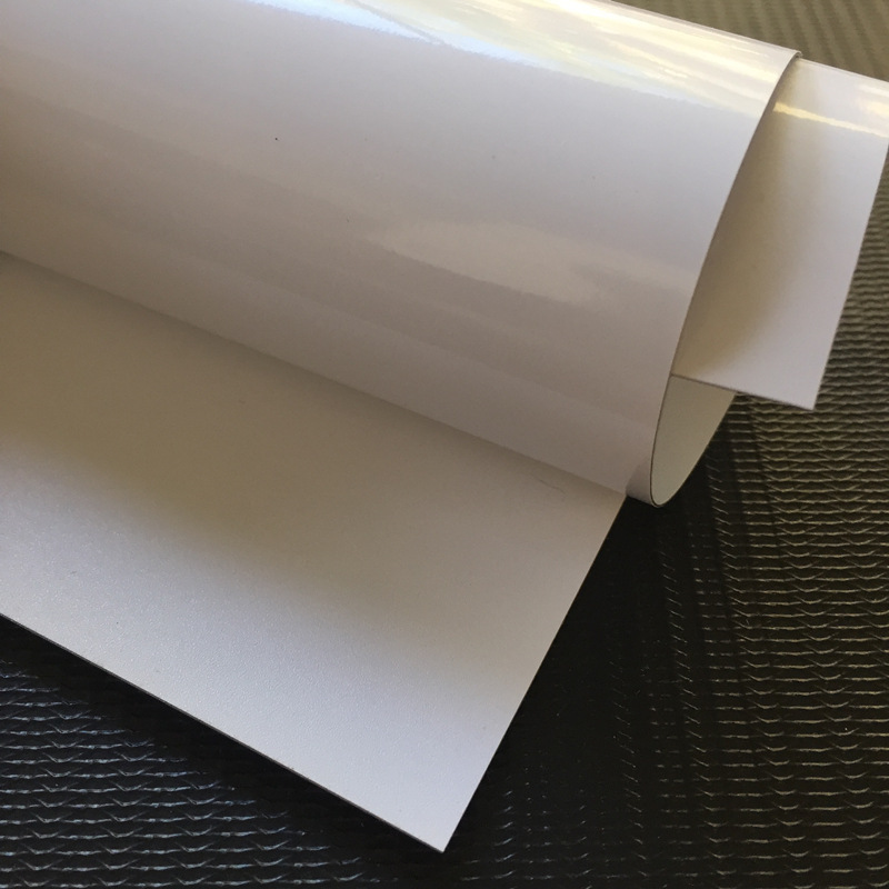 广州厂家直销出口双面可喷pvc 门型架专用直喷pvc片 双喷pvc片