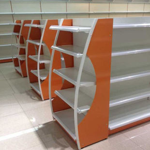 佛山科朗五金厂直销生活超市商超货架便利店挂背板精品货架展示架