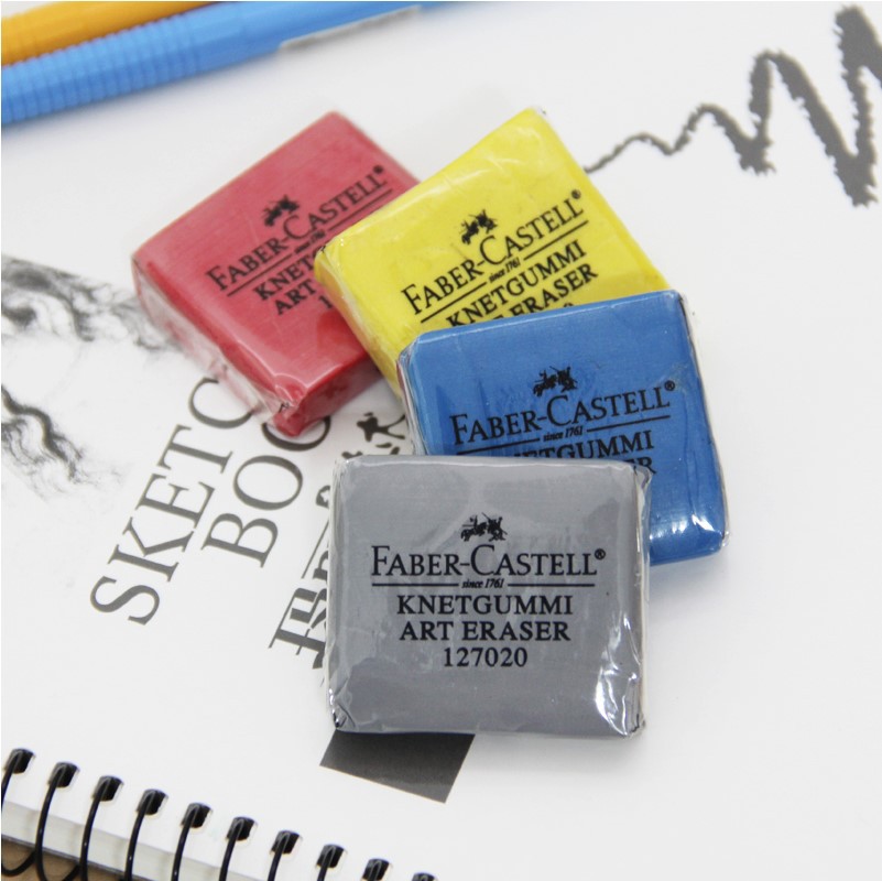 faber-castell辉柏嘉可塑橡皮素描铅笔软橡皮美术绘图橡皮泥