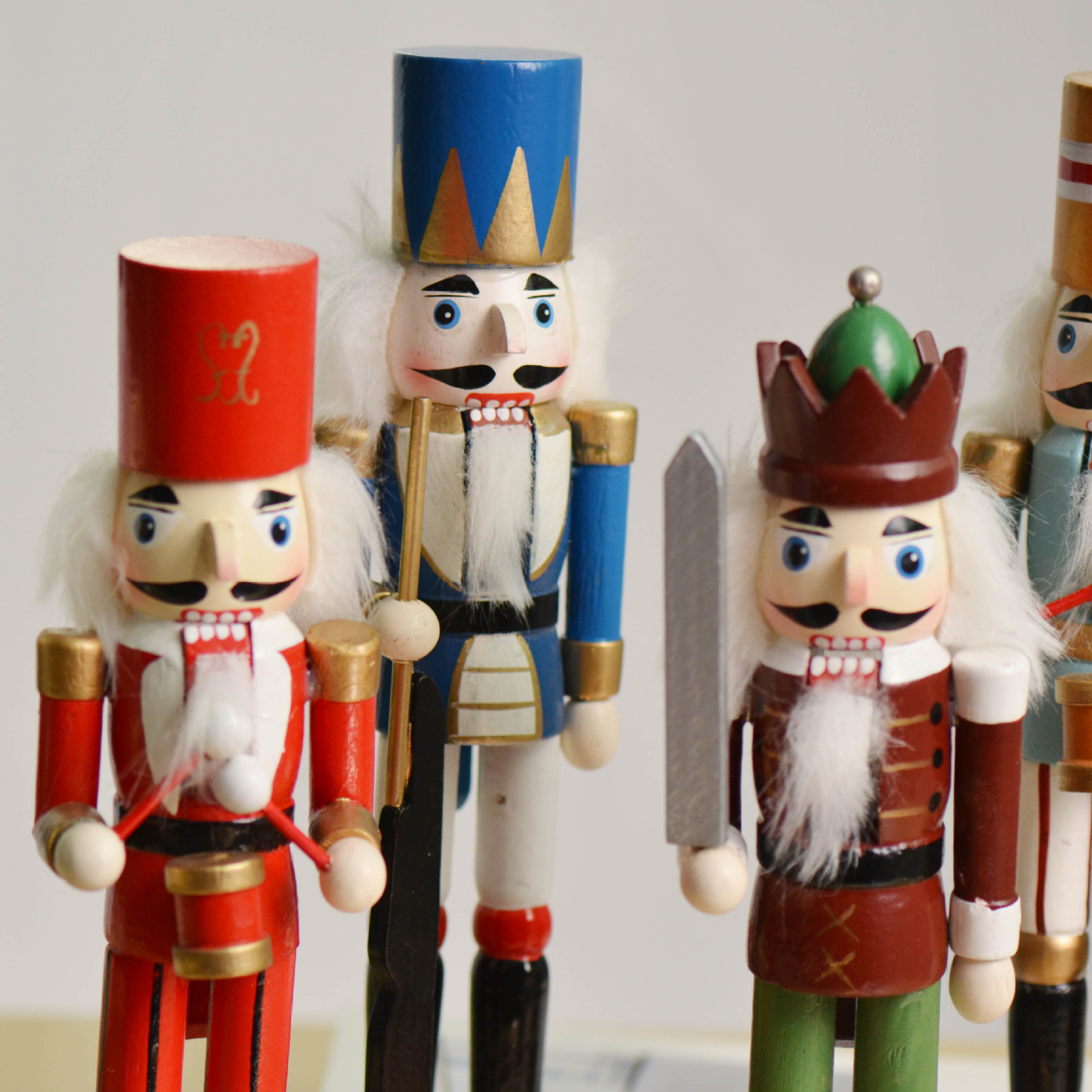 zakka胡桃夹子个性家居饰品创意木偶木质工艺礼品7款eg01