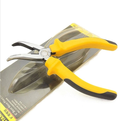 史丹利 双色柄弯嘴钳 弯咀钳 弯口钳 8寸/200mm 84-407-23