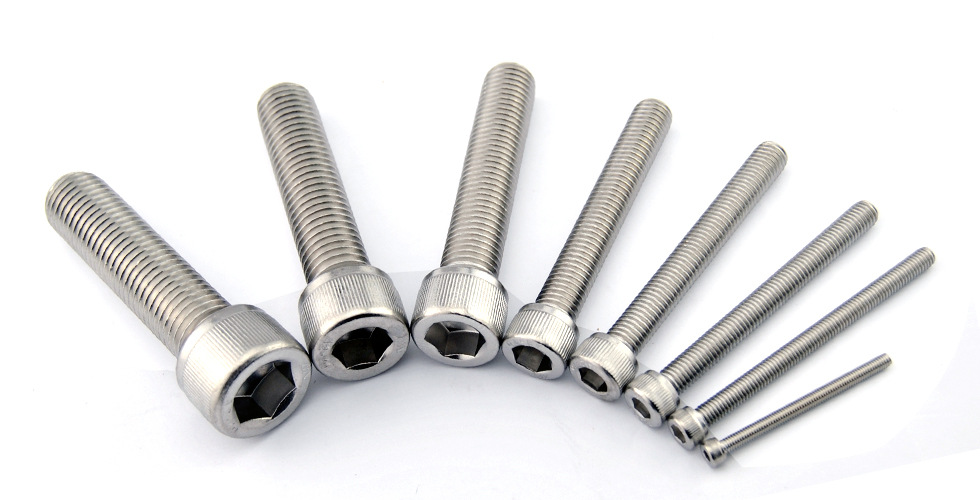 m6 304不锈钢精选内六角螺丝防腐蚀耐用六角螺栓6mm内六角机械用