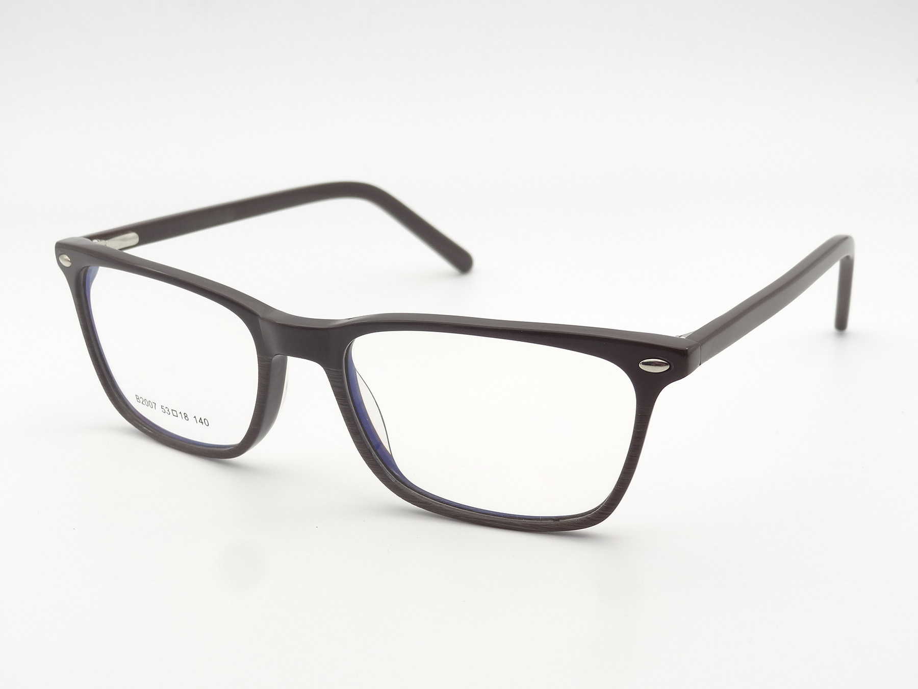 时尚男女板材眼镜框 新款方框眼镜架 双色精致眼镜