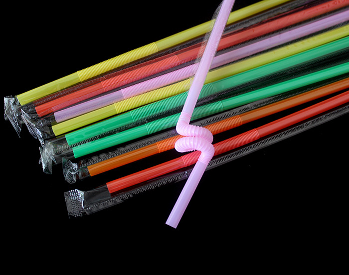 鸡尾酒装饰吸管酒吧咖啡厅西餐 一次性加长独立包装艺术吸管