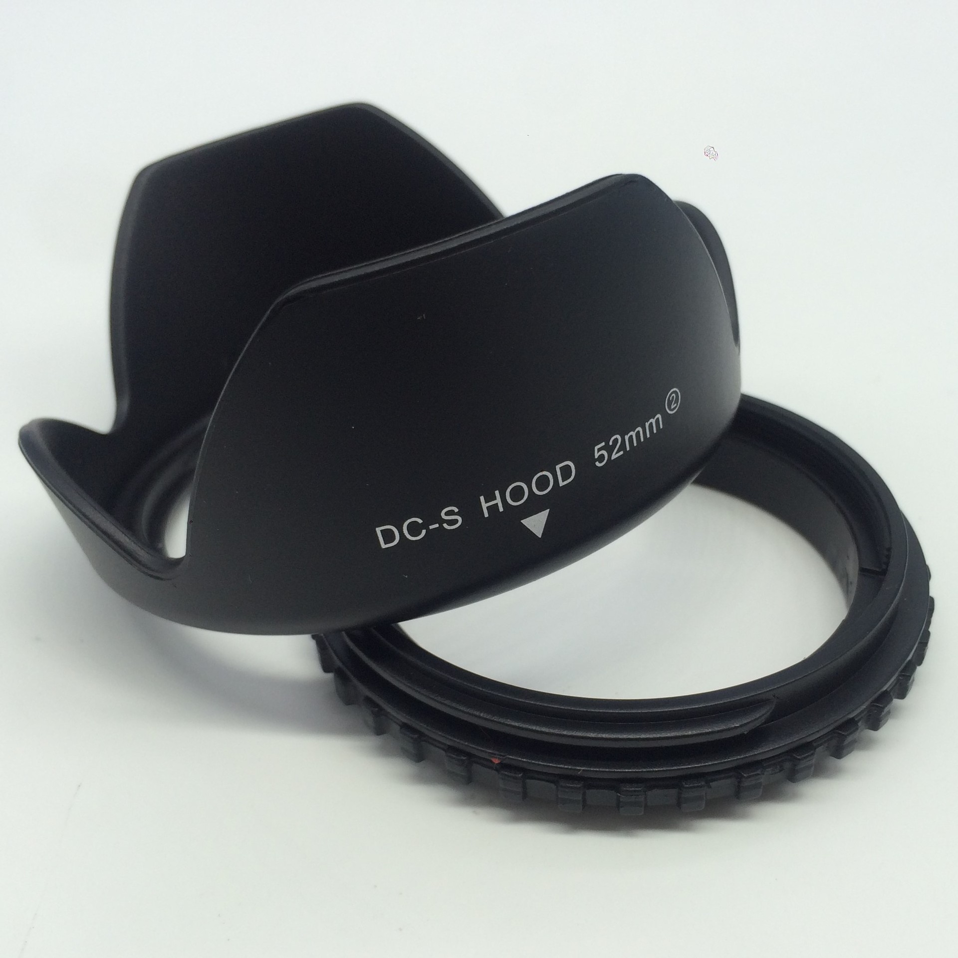 52mm可反扣式螺口遮光罩莲花罗口遮光罩花瓣罩通用卡口遮光罩