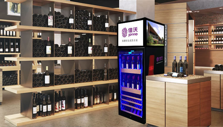 vinocave/维诺卡夫 灯箱恒温展示酒柜 可订制 厂家骨干研发制作