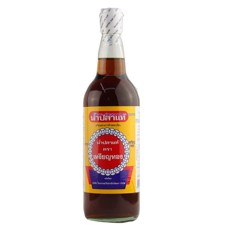 泰国金牌鱼露725ml12泰国鱼露进口鱼露泰国酱油金牌鱼露