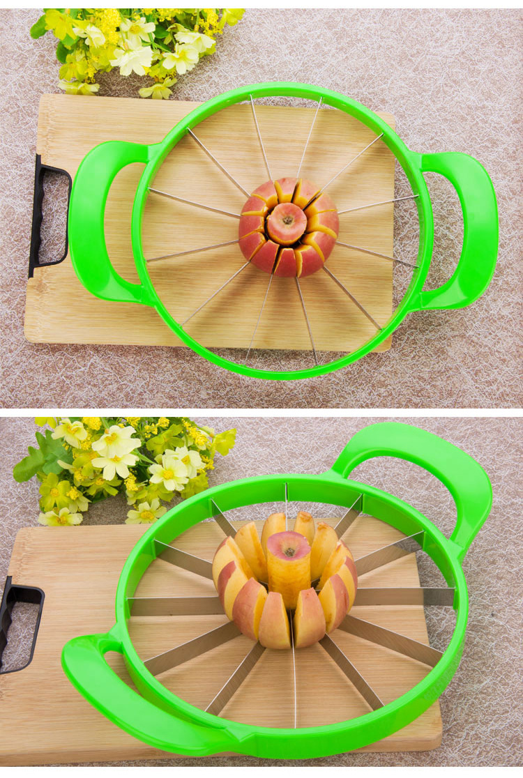 不锈钢大号切西瓜神器分切器哈密瓜切水果神器厨房小工具