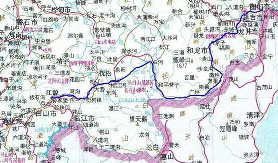 图们-延吉-和龙-南坪-图们江国防公路-长白山-二道白河-松江河图片