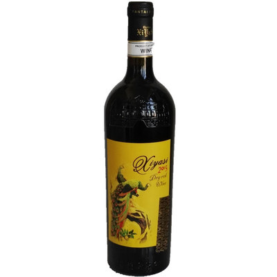 正品特价葡萄酒希雅斯孔雀·美乐干红葡萄酒750ml