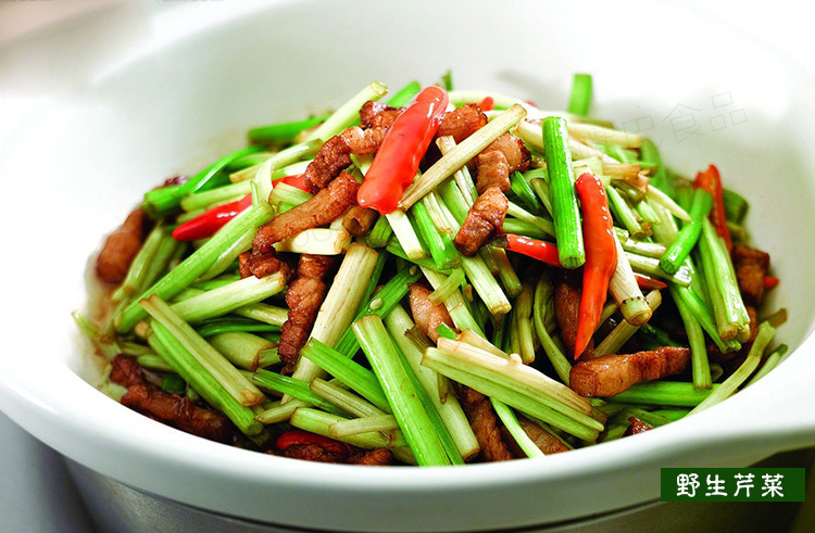 野生水芹菜 洞庭野菜 养生食品 特