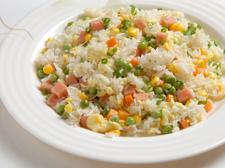 伍氏冷冻快餐调理包 火腿蛋炒饭方便料理包盖浇饭宿舍便当饭批发