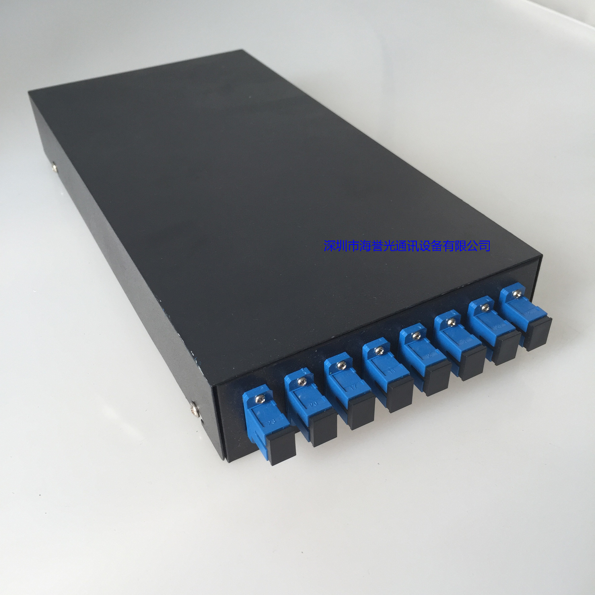 sc 8口单模光纤光缆终端盒 方头圆头熔纤盒防水接线盒 光纤熔接盒