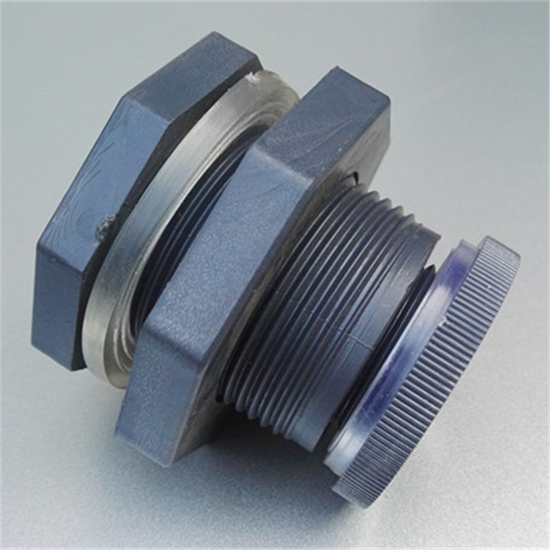 1寸塑料堵头 pvc材dn-25 螺纹堵头