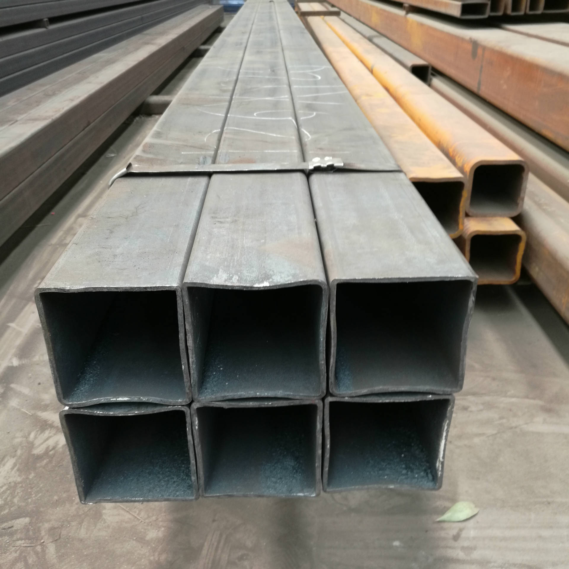 山东钢管厂 方管500方钢空心钢管挤压外圆无缝方管 加工定做