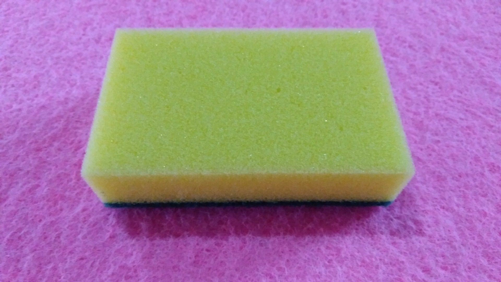 5中密度洗碗海绵双面海绵块清洁海绵擦环保耐用不开胶