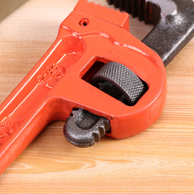 五金工具手动重型管钳管子钳管子扳手专业沾塑手动水管钳