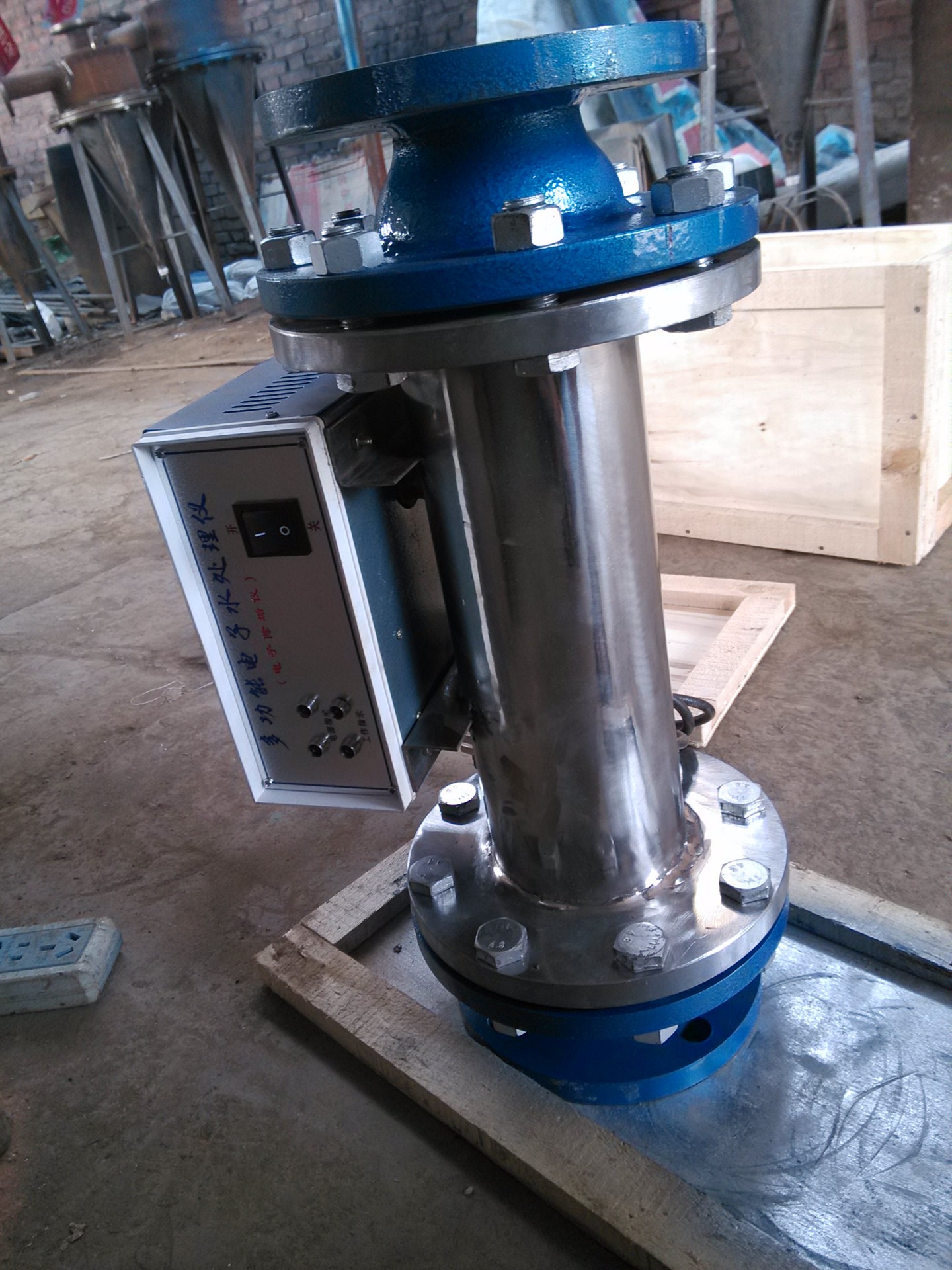 不锈钢电子除垢仪不锈钢多功能电子水处理器dn100厂家直销