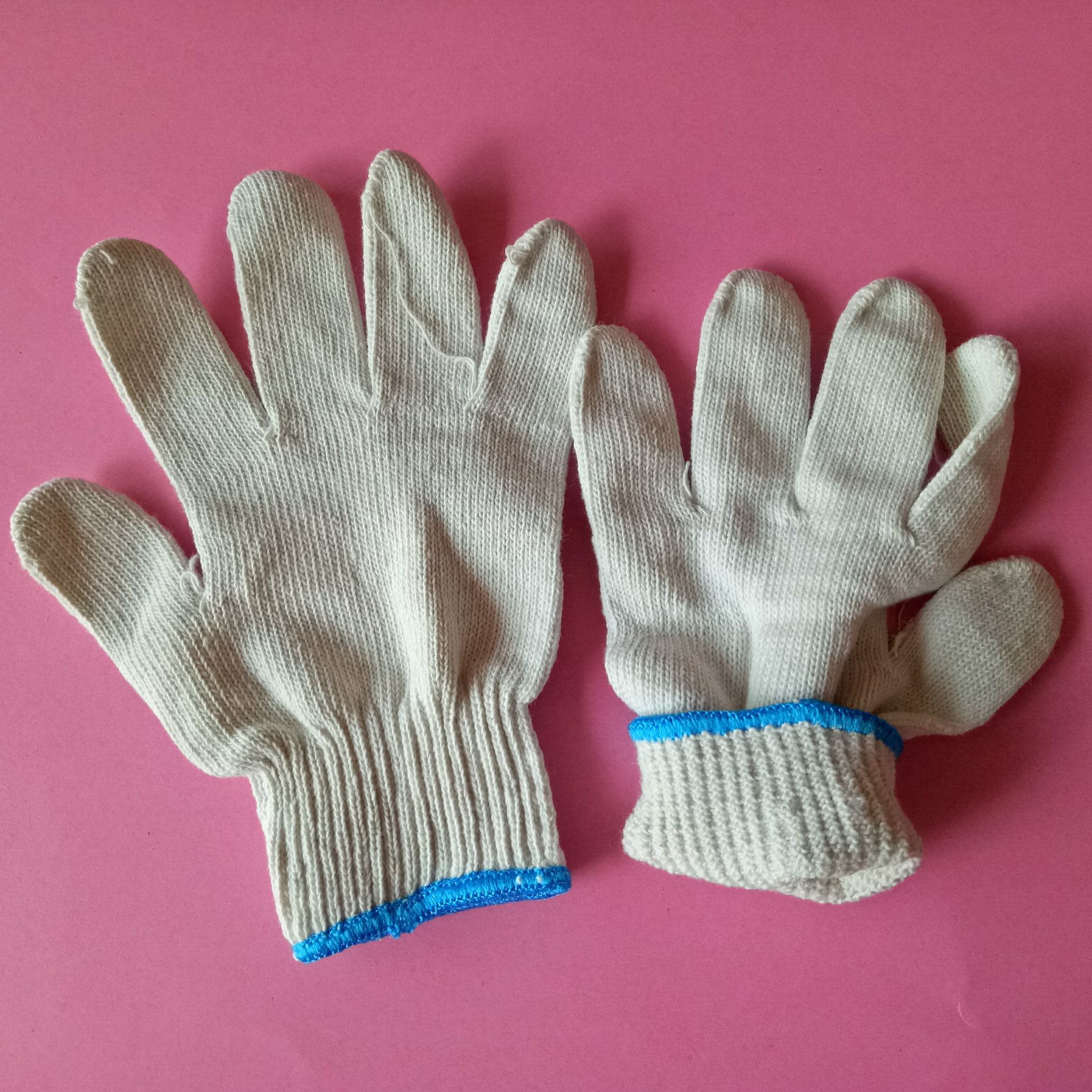 厂家直销500g灯罩棉 棉纱耐磨 劳保手套 防滑手套500g线手套