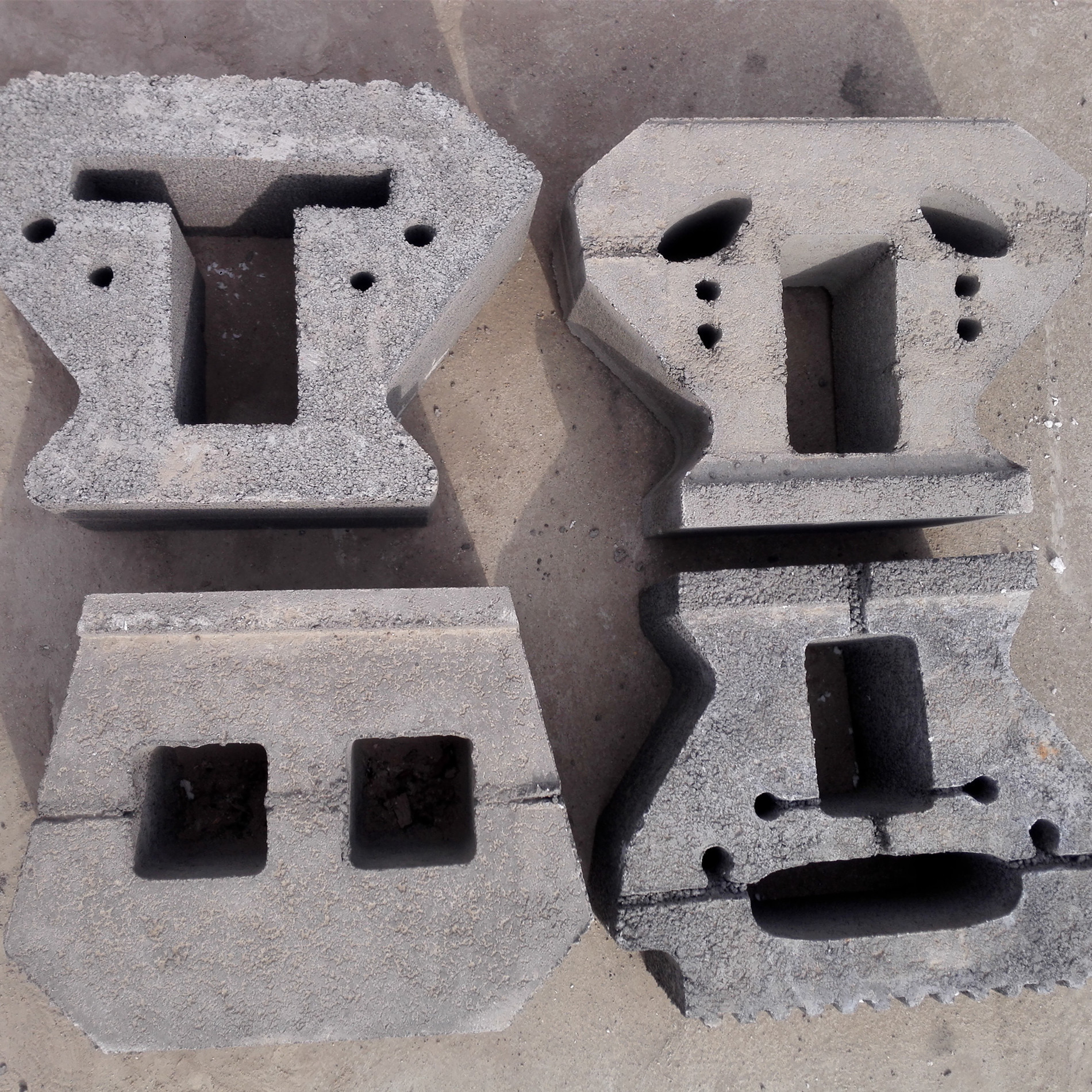 锚固棒型挡土砌块 挡土墙 生态干垒挡土墙块 园林护坡挡土块