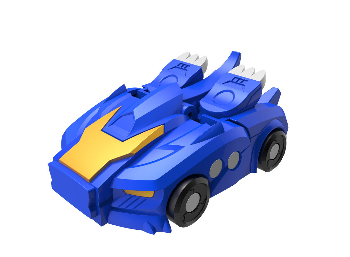 正版三宝猎车兽魂全套装玩具列车变形合体机器人金刚龙威虎魄魔翎