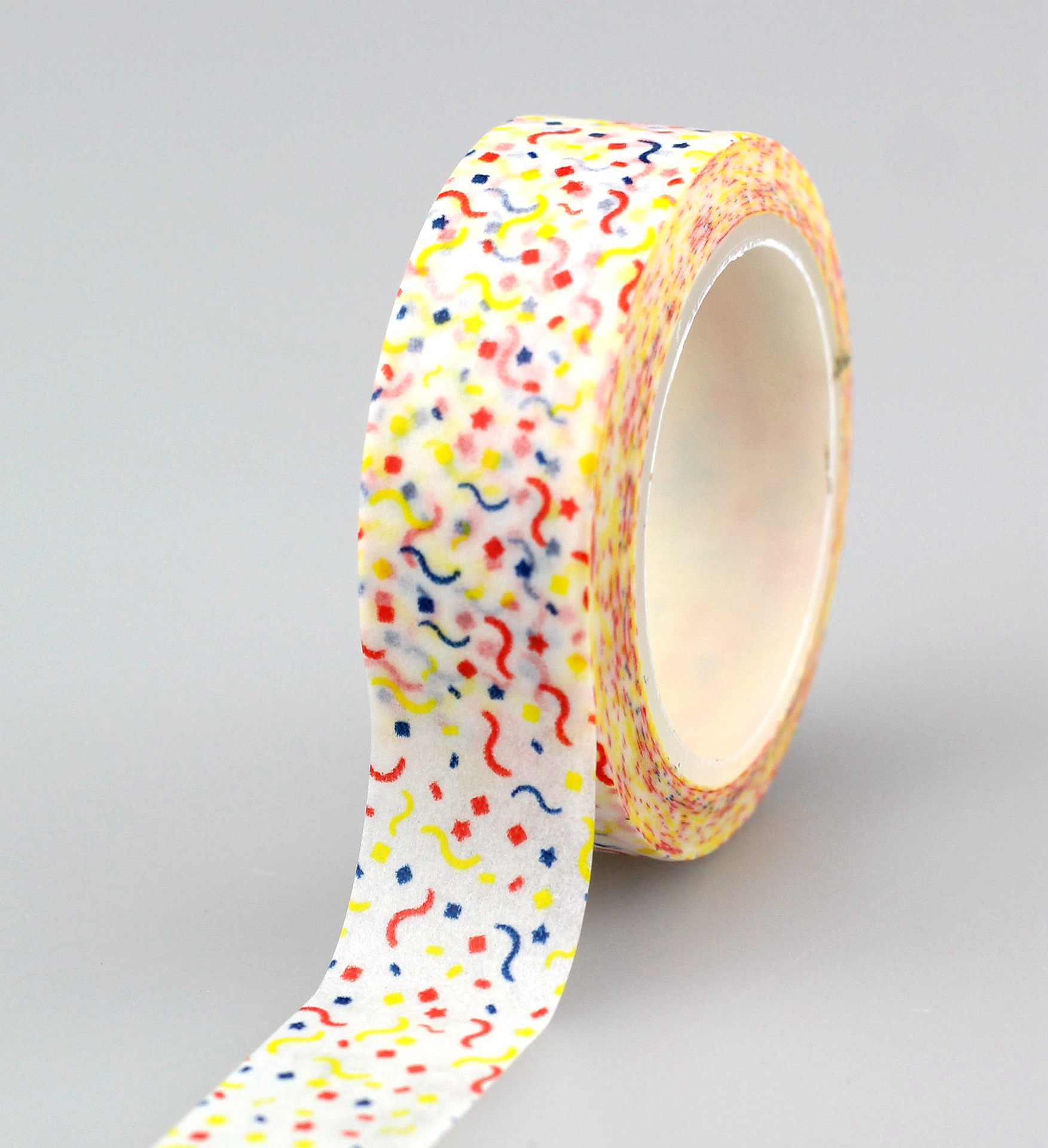 出口尾单彩色和纸手账胶带 儿童卡通玩具diy装饰贴纸