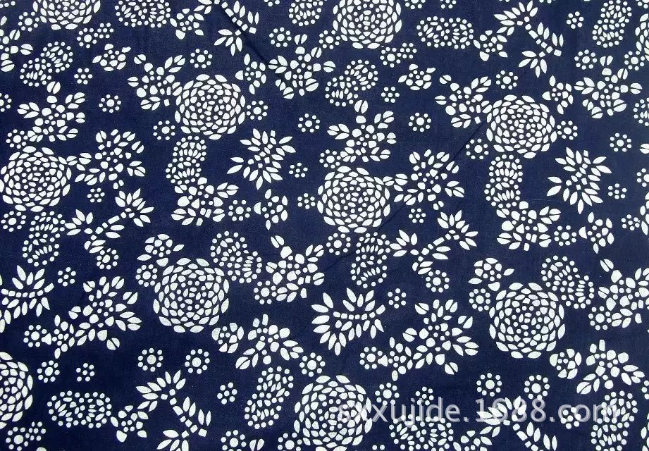 蓝印花布_蓝印花布 蜡染传统 全棉印花平纹布 厂家直销 - 阿里巴巴