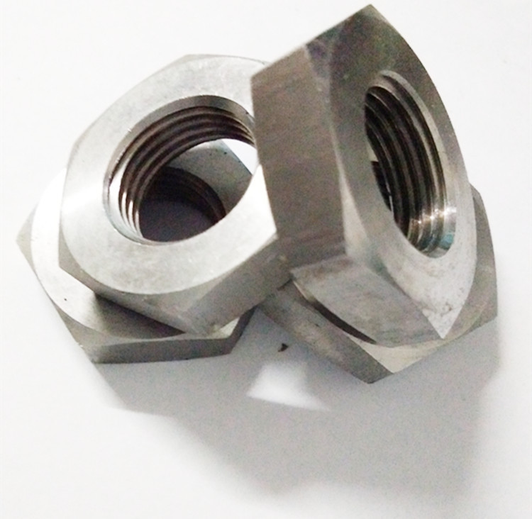 现货供应不锈钢管螺纹六角薄螺母 din431